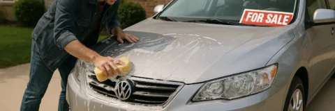 Auto auf Verkauf vorbereiten
