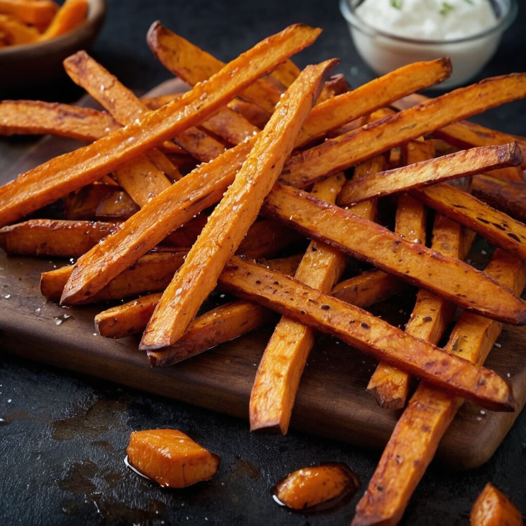 Süßkartoffel Pommes selber machen: Ein einfaches Rezept für knusprigen Genuss