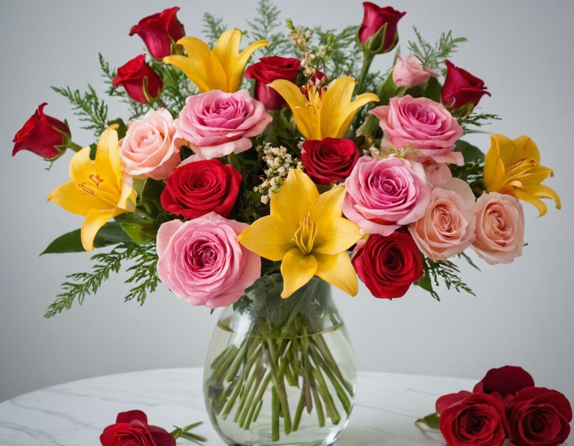Blumenarrangements mit ungewöhnlichen Blumen kreieren - Valentinstag Geschenke für Frauen: Kreative Ideen, die Herzen höherschlagen lassen