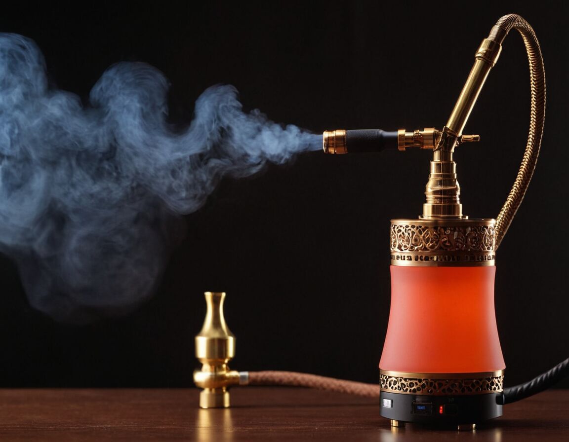 Keine schädlichen Stoffe, schonendes Dampferlebnis - E-Shisha ohne Nikotin: Genuss ohne Abhängigkeit für Einsteiger und Genießer