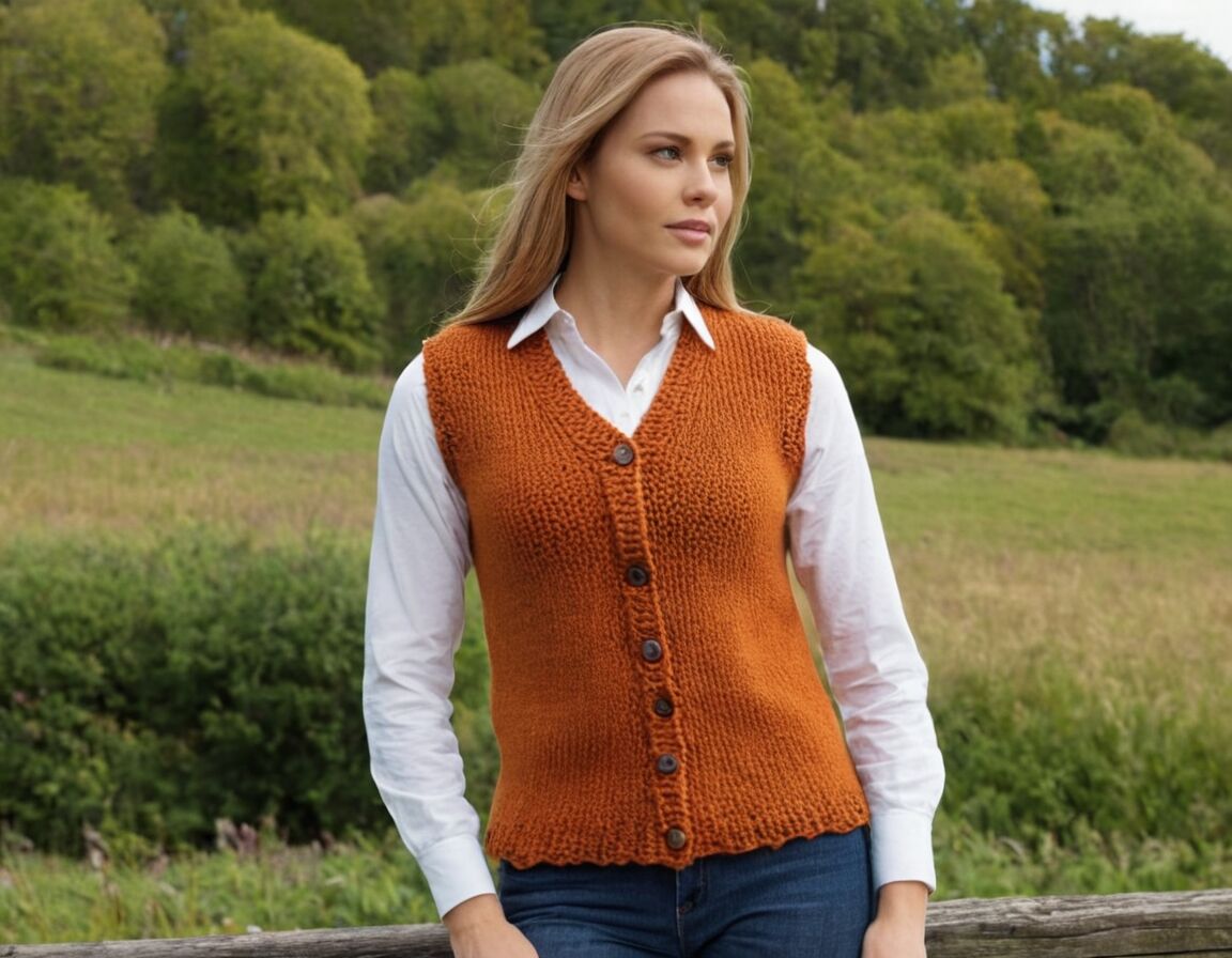 Seitennähte schließen: Formgebung vollenden - Gerader Pullunder stricken: Kostenlose Anleitung für Anfänger und Fortgeschrittene