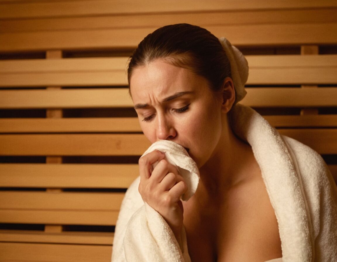 Körper gut abtrocknen und warm halten - Mit Erkältung in die Sauna: Risiken und Tipps für die Gesundheit