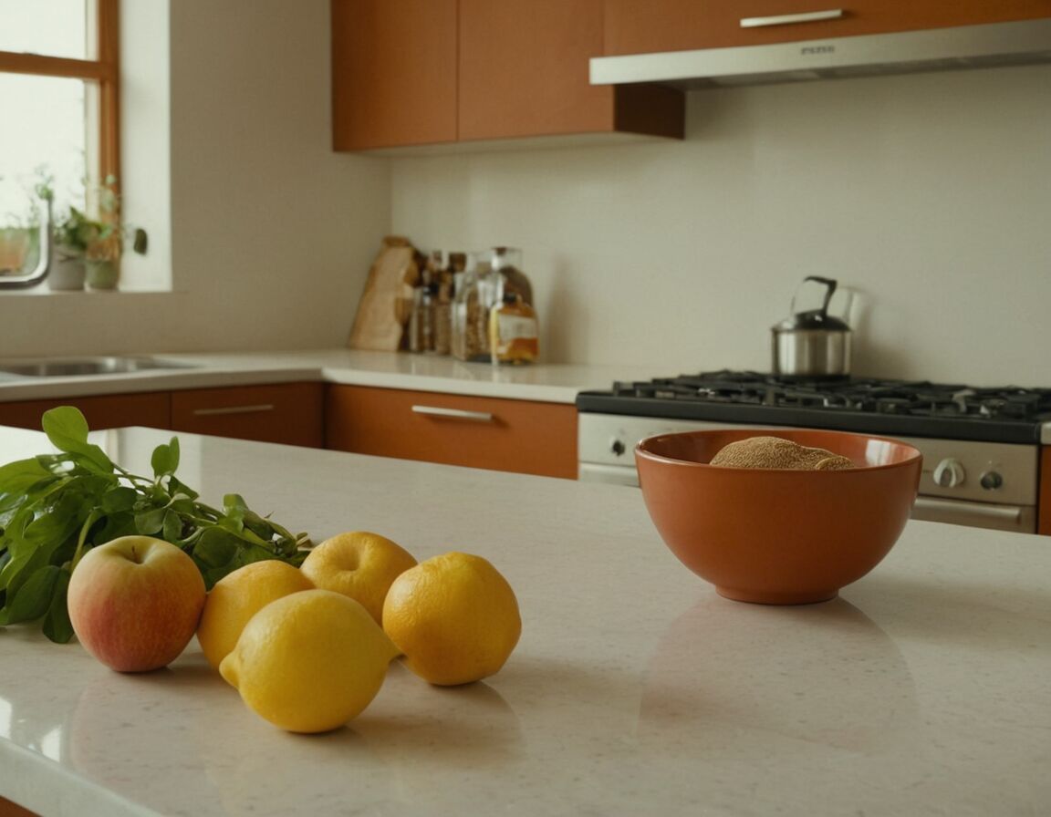 Küchenarbeitsflächen sauber halten, keine Essensreste offen   - Effektive Methoden: Was hilft gegen Obstfliegen im Haushalt?