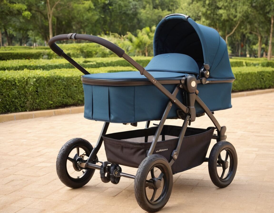 Langlebiges Material für längere Nutzung - Der perfekte Begleiter für junge Eltern: Der Kinderwagen 2 in 1 im Test
