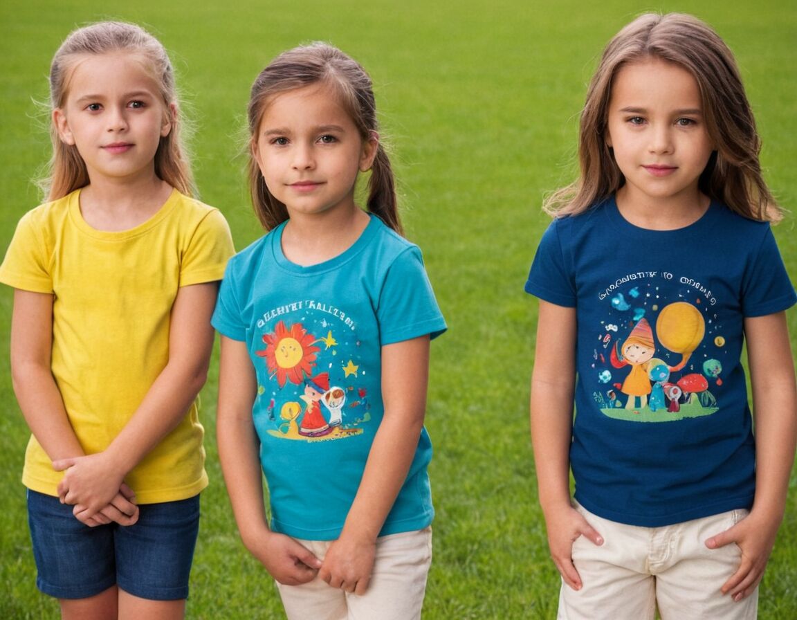 Altersgerechte Schnitte und Größen - Die besten Kinder T-Shirts für jeden Anlass: Stilvolle und bequeme Mode für die Kleinen