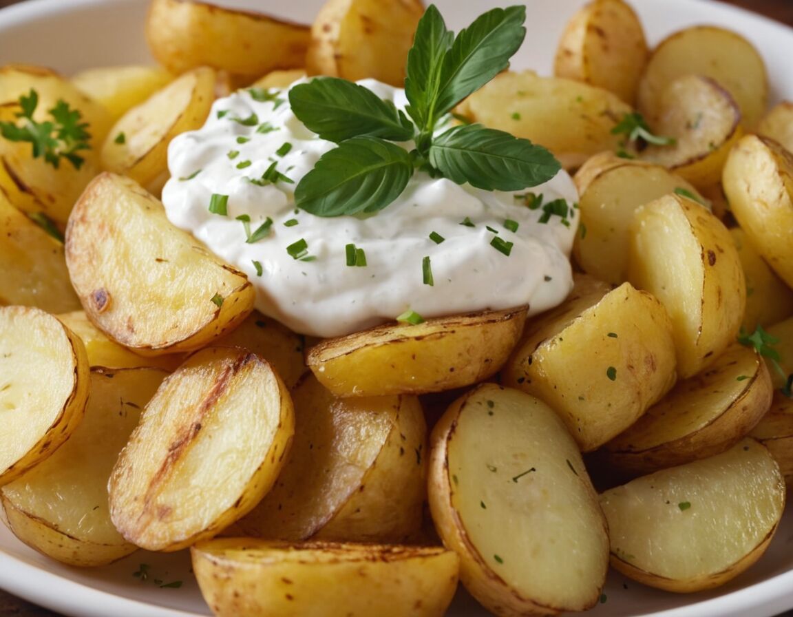 Cremiger Quark oder Sour Cream - Was passt zu Bratkartoffeln? Die besten Beilagen und Rezepte für ein perfektes Gericht