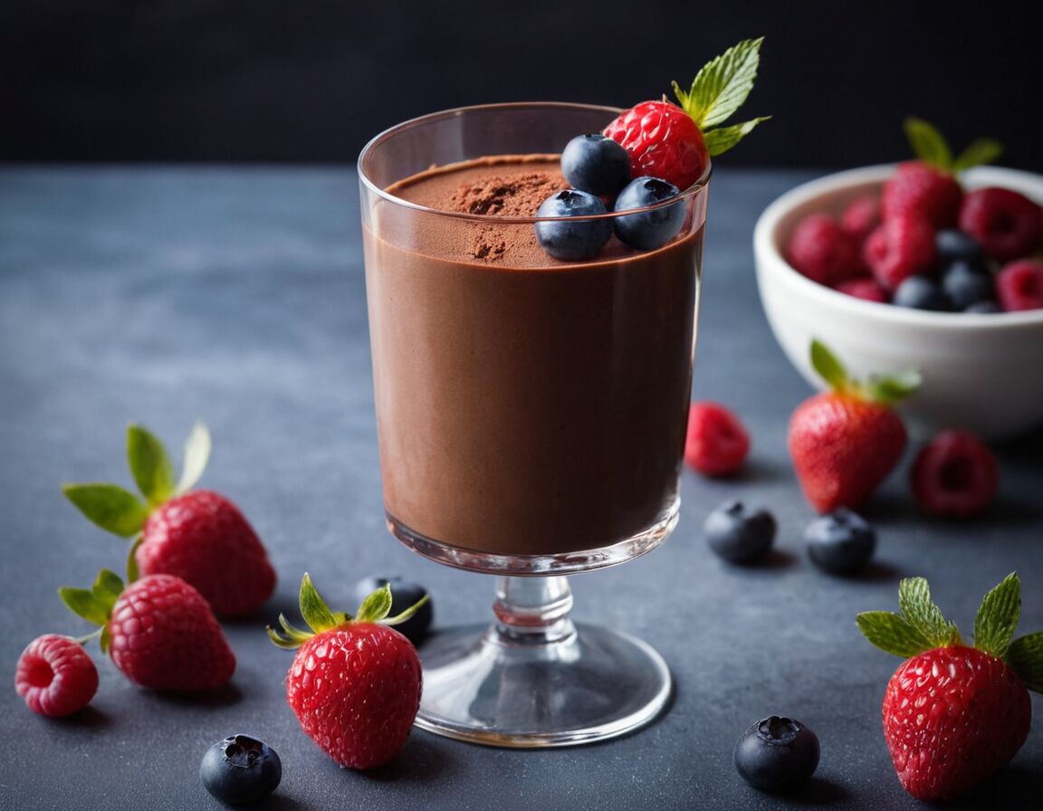 Creme kalt stellen, bis sie fest wird - Vegane Mousse au Chocolat: Ein himmlisches Rezept für Schokoladenliebhaber