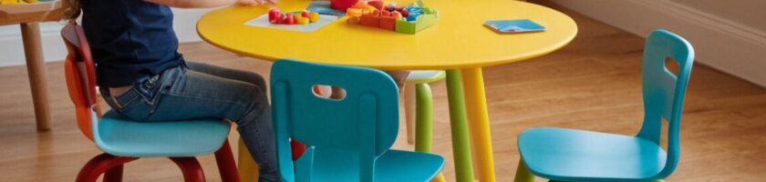 Der perfekte Kinder Tisch und Stühle: Tipps für die Auswahl und Gestaltung des Spielbereichs