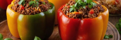 Gefüllte Paprika mit Hackfleisch und Reis: Ein einfaches Rezept für jeden Tag