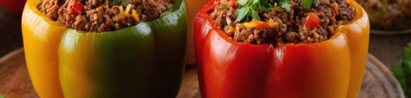 Gefüllte Paprika mit Hackfleisch und Reis: Ein einfaches Rezept für jeden Tag