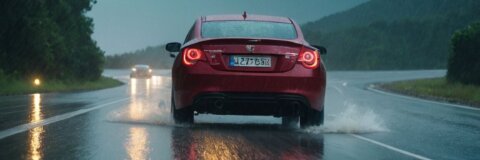 Wo tritt besonders häufig Aquaplaning auf? Die gefährlichsten Straßen und Wetterbedingungen im Überblick