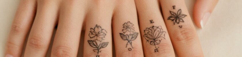 Finger Tattoo Ideen für Frauen: Inspirierende Vorlagen für dein nächstes Tattoo