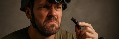 Mutiger Lakritzgeschmack