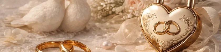 Hochzeits-Symbole in Detail