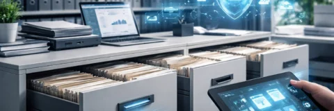 physische Ablagesysteme