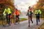 Laufen und Radfahren